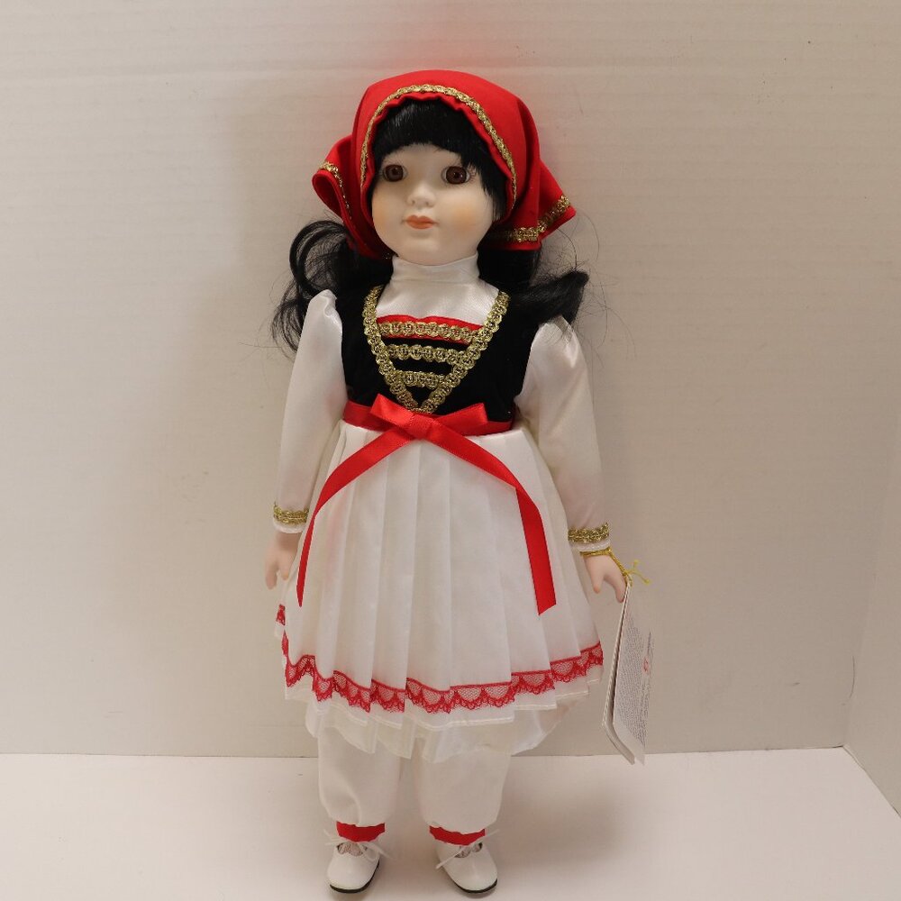 American Dreams Porcelain Doll Athena from Greece